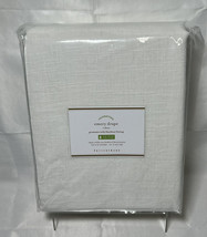 Pottery Barn Emery Drape Rideau Grommet Fair Trade Certified 50 X 96 Inches  NEW - £47.95 GBP