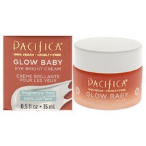 Glow Baby Eye Bright Cream by Pacifica for Unisex - 0.5 oz Cream - $13.99