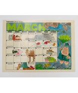 March 1982 2-Sided Class Calendar &amp; Turtle Poster Instructor Magazine Su... - £15.45 GBP