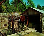 Pelton Wheel at North Star Mine Grass Valley California CA Chrome Postca... - $2.67