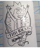 Rick| Morty|Pickle Rick|TinyRick|Rick Sanchez|Morty|Tattoo Style|Vinyl D... - $5.94
