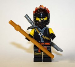 Building Cole Fire Chapter Ninjago Minifigure US Toys - £5.72 GBP