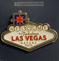Welcome To Fabulous Las Vegas Sign Lapel Collector Pin Nevada - $6.99