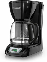 New Black+Decker DLX1050B 12-Cup Programmable Coffee Machine - Black - £39.55 GBP