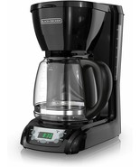 New BLACK+DECKER DLX1050B 12-Cup Programmable Coffee Machine - Black - $49.49