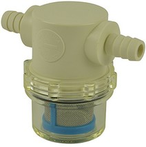 3/8 Hose Barb Low Profile Series Nylon Strainer With Clear Nylon Bowl, Buna - £26.54 GBP