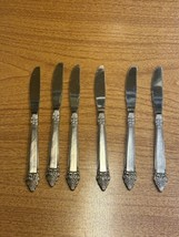 Rogers Stanley Dinner Knives Stainless Roberts SRB51 Set of 6 - $15.02