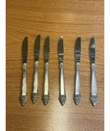 Rogers Stanley Dinner Knives Stainless Roberts SRB51 Set of 6 - £11.81 GBP