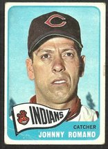 Cleveland Indians Johnny Romano 1965 Topps # 17 Good ! - $0.75