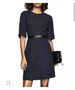 Size 6 Reiss Myra Faux Wrap Dress - 100% Exclusive BNWTS Retails $345 - €206,88 EUR
