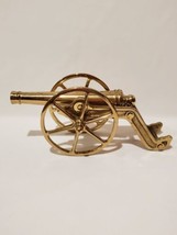 Virginia Metalcrafters #3804 Solid Brass Cannon Figurine Heavy - $74.25