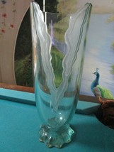 Stephen Schlanser &quot;Torn Victory Vase&quot; - 15&quot; Glass Vase SIGNED ORIGINAL  - $941.48