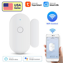 Wireless WiFi Tuya Smart Home Window Door Sensor Burglar Security Alarm ... - $20.99