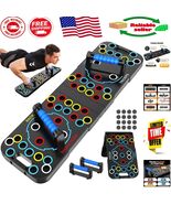 Portable Push Up Board for Strength Training - Includes Exercise Guide - $100.70 CAD