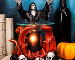 Ebros Dark Conjuring Grim Reaper Fire Magic Electric Oil Burner Tart Warmer - $47.95