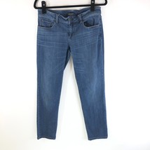 Ann Taylor Womens Jeans The Slim Boyfriend Medium Wash Stretch Size 4 - £11.61 GBP