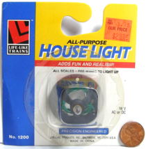 Life-Like Model RR Train Parts   All Purpose House Light   All-Scales   RY7 - $10.95