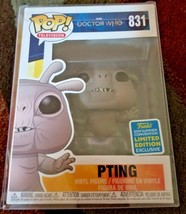 Funko Pop! Doctor Who PTING 831 SDCC 2019 Barnes &amp; Noble Exclusive w/ Pr... - $15.99
