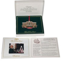 The White House Historical Assoc Christmas Ornament 2022 Booklet Recipe Holiday - £16.40 GBP