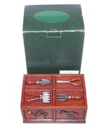 FABULOUS HTF ENESCO HISTORY CRAFT 105002 GARDEN TIDY COLOR BOX WITH TRAY... - $73.94 CAD