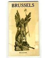 Brussels Belgium Official Information for Tourists Booklet 1930&#39;s - £42.78 GBP