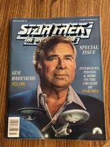 Star Trek The Official Fan Club Magazine w/ Gene Roddenberry Tribute - £16.33 GBP