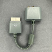 Official Genuine Microsoft XBOX 360 RCA Optical Audio Adapter AV Cable   - $5.00