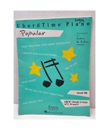 ChordTime Piano Popular Level 2B Songbook Faber Hal Leonard Paperback Book - $9.60