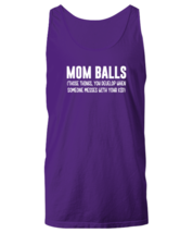 Funny TankTop Mom Balls Purple-U-TT  - £16.74 GBP