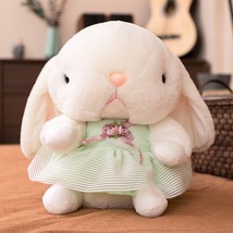Bunny Plush Toys Soft Long Ears Rabbit Stuffed Animal Pillow Cute Little Baby Do - £15.28 GBP