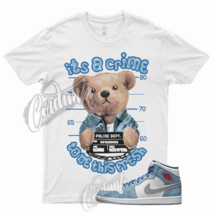CRIME T Shirt for J1 1 Mid Dusty Blue Suede Hyper Royal University Low High - £20.49 GBP+