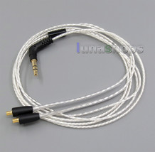 Lightweight Silver Plated 4N OCC Cable For audio-technica ATH-CKS1100 ATH-E40  - £29.10 GBP
