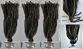 3 5&quot; 100 Acrylic Strand Spawning Mops Camouflage with Suctions Cups - £5.88 GBP