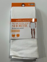 Warner&#39;s Short Blissful Benefits Seamless No Muffin Top Shortie Size S/M 8-14 - £6.26 GBP