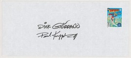 Dick Giordano Paul Kupperberg SIGNED 2006 SDCC Debut Supergirl 1 Comic Art Stamp - £31.31 GBP