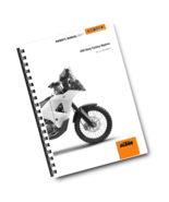 KTM 2017 - 450 RALLY FACTORY REPLICA - OWNERS MANUAL USER GUIDE - $70.63 CAD