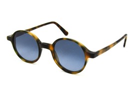 L.G.R. Reunion Unisex Round Sunglasses, Havana Maculato 39 / Blue HD ($4... - £154.60 GBP