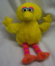 VINTAGE Hasbro 1995 Sesame Street BIG BIRD 9&quot; Plush Stuffed Animal Toy - £14.33 GBP