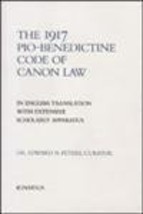 The 1917 or Pio-Benedictine Code of Canon Law: in English Translation wi... - $41.95