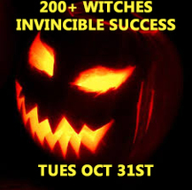 Halloween Oct 31ST 200+ Witches Invincible Success Extreme Ceremony Witch - $133.77