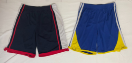 Liberty Imports Pack of 2 Men&#39;s Athletic Shorts with Pockets Mesh Size L... - $4.75