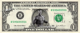 BLACK PANTHER on a REAL Dollar Bill Marvel Cash Money Collectible Memorabilia Ce - £7.08 GBP