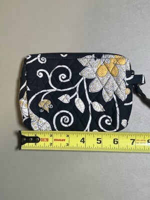 Vera Bradley Yellow Bird Cosmetic Travel Bag Item image 5