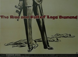 The Rise &amp; Fall of Legs Diamond - Ray Danton - Movie Poster - Framed Pic... - $32.50