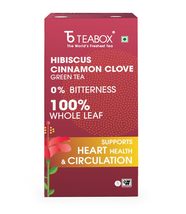 Teabox Premium Darjeeling Green Tea With Dried Hibiscus, Cinnamon and Cl... - $37.70+
