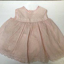 Vintage Baby Girl Pink Dress Size 1 / 2  For 13.5 -18# Lbs. Pink Under Pants - £6.13 GBP
