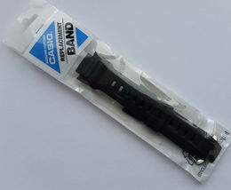 Genuine Watch Band 16mm Black Rubber Strap Casio Pro Trek PRG-270-1A - £44.71 GBP