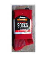 1 Pair - Franklin Youth SMALL Baseball Socks - Shoe Size 10-1 - RED - Fa... - $12.15 CAD