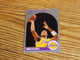 1990-91 Hoops #159 Byron Scott Los Angeles Lakers - $1.50