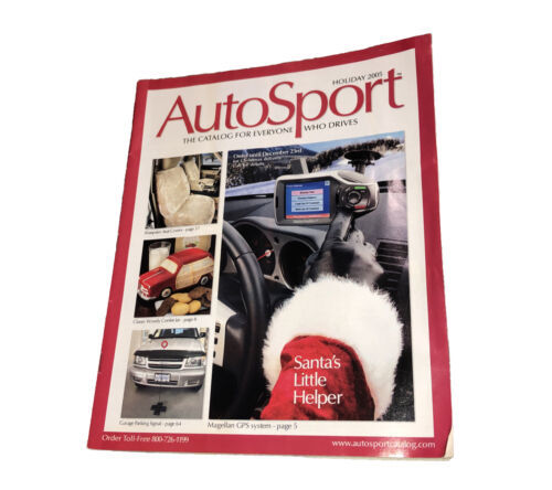 AutoSport Catalog For Everyone Who Drives “Santa’s Little Helper” 2005 - $4.87